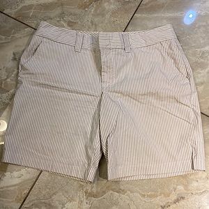 Preppy striped Tommy Hilfiger bermuda shorts in just the perfect length